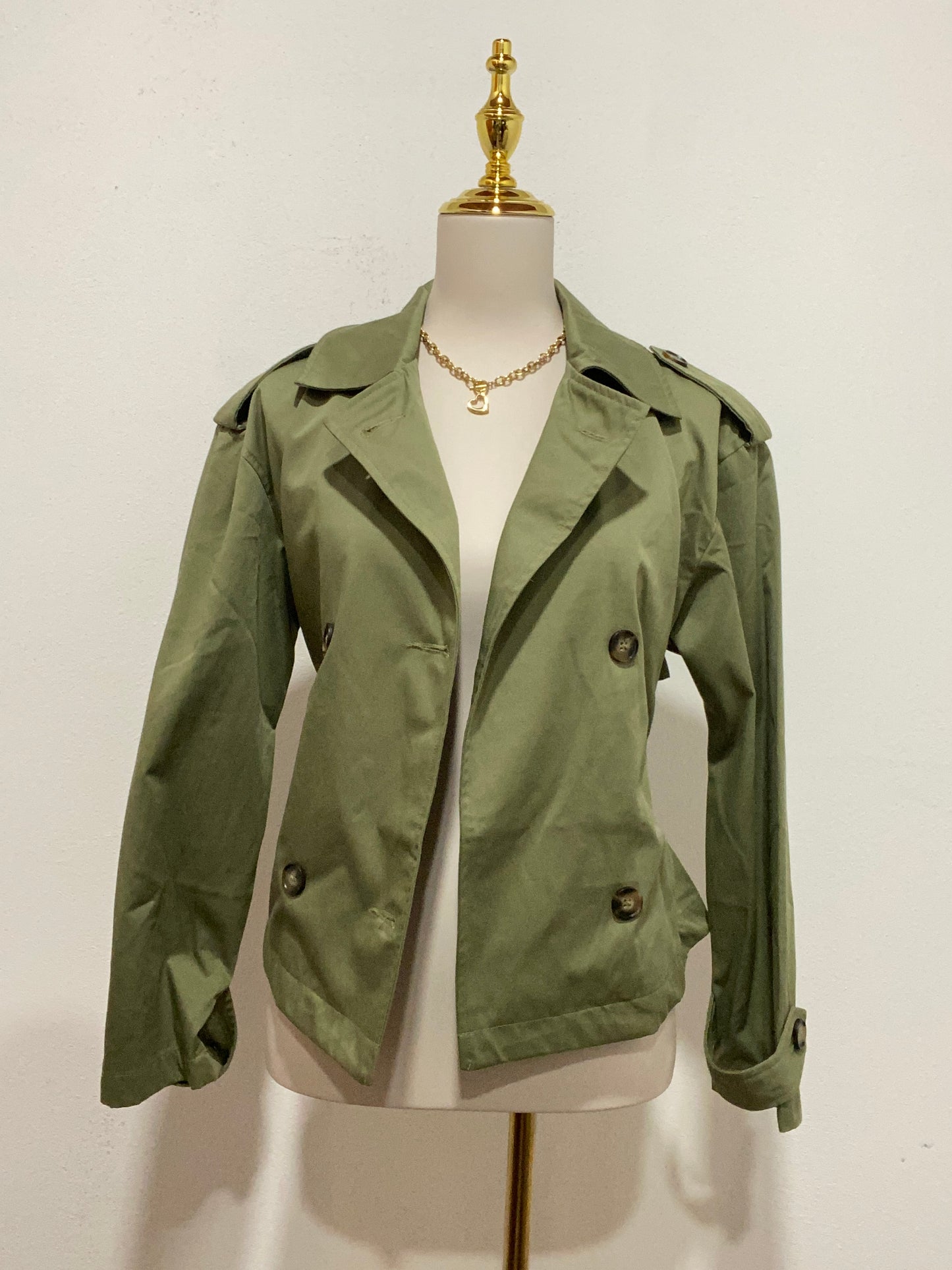 Gabardina Verde